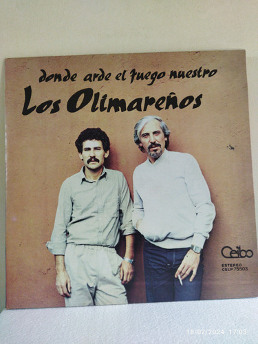 Los Olimareños Disco De Vinilo Lp Nuevo 