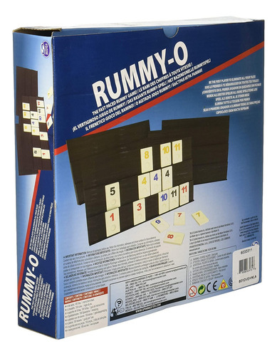 Juego De Mesa Rummy O Básico | Spin Master | 2-4 Jugadores