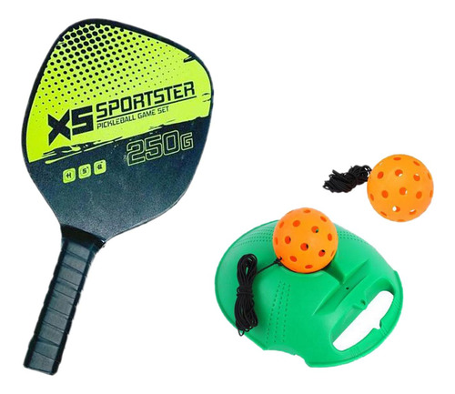 Pickleball Trainer Con Pickleball Ball Y Paddle Tool Para