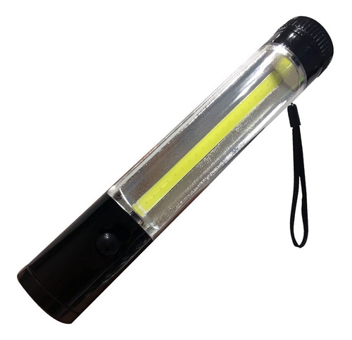 Linterna 20 Led De Bolsillo Luz Mini Portatil Negra