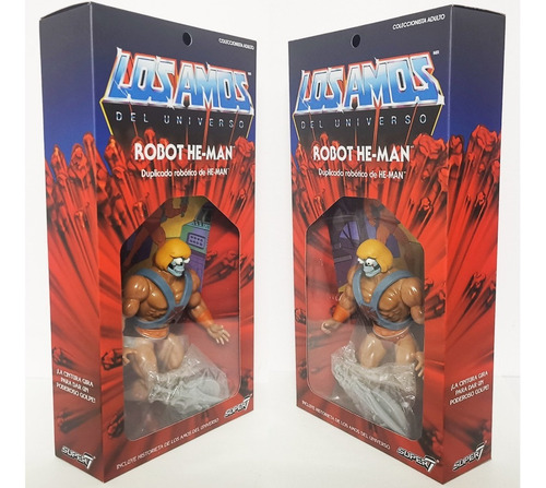 Masters Of The Universe Robot He Man Original