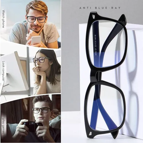 Gafas Fotocromáticas Anti Radiación De Moda Para Mujeres/Hombres Luz Azul