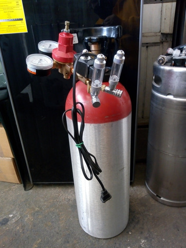 Imagen 6 de 10 de Regulador Co2 Profesional Taprite Válvula Solenoide Acuarios