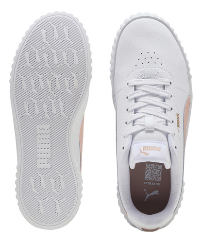 Tenis Puma Casual Carina 3.0 Mujer 400365 06 Blanco