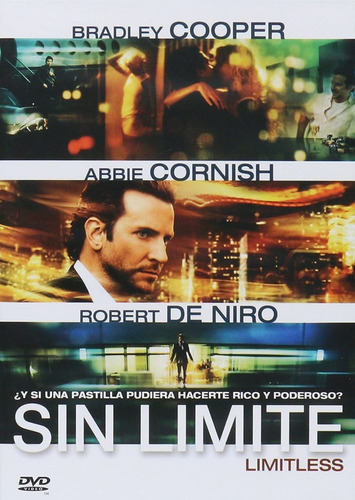Sin Limite Dvd Bradley Cooper Película Nuevo