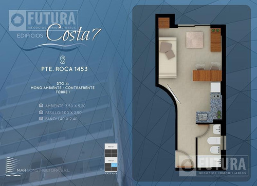 Monoambiente En Venta A Estrenar En El Centro De Rosario U09-04 Torre I