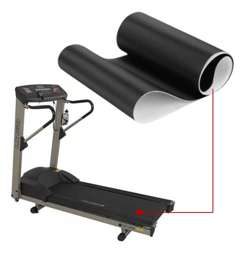 Lona Para Esteira Ergométrica Movement Lx 160 G1 E Lx 160 G2