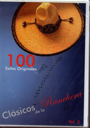 Cd-mp3 100 Clasicos De La Ranchera Vol 3  100 Exitos Origin