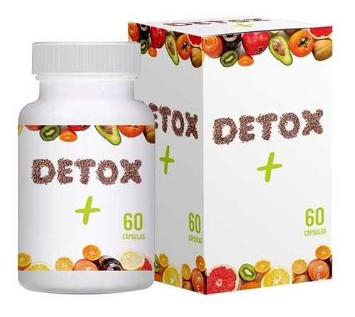 Detox + X 60 Cápsulas (ayuda En Dietas Y Depuración) 