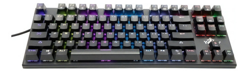 Teclado Gamer Yeyian Serie 2000spark Qwerty Blue Español Rgb