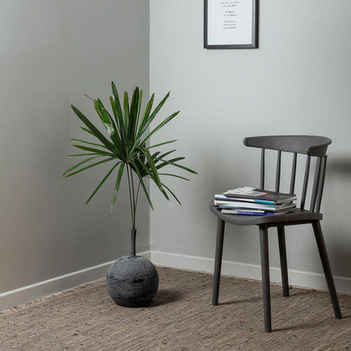 Silla Roma Con Patas De Metal Diseño Moderno Alto Rancho Estructura De La Silla Gris