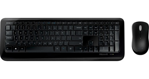 Kit Combo Teclado Mouse Wireless 2.4 Usb Microsoft 850