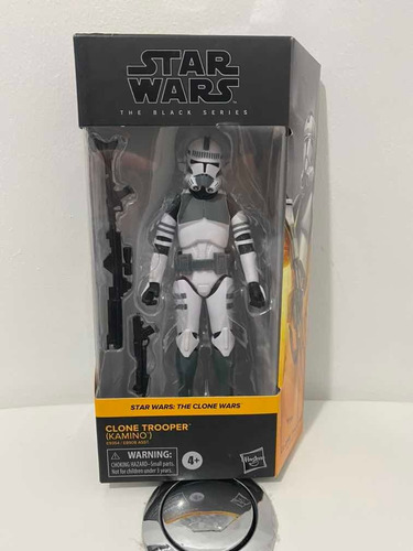 Clone Troope Kamino, Black Series, Sellado, Nunca Abierto.