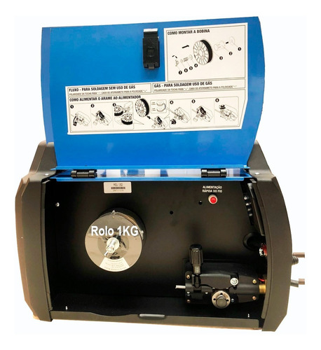 Imagem 4 de 10 de Maquina De Solda 150a Bivolt Mig-tig Ou Eletrodo Wwsoldas