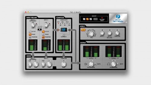 Zoom Interface De Áudio Tac-2