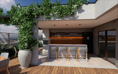 Imagem 12 de 14 de Flat | Piscina Rooftop +gourmet Rooftop | 2 Quartos +50m²