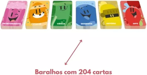 Jogo Carta Perguntados Tabuleiro Perguntas E