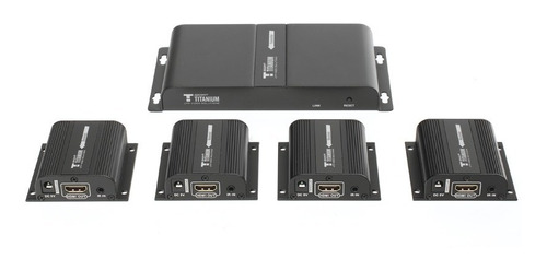 Distribuidor Hdmi 1x4 Epcom Titanium Splitter Kit Completo 