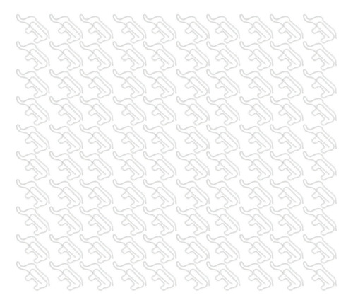 Bonitos Sujetapapeles, Con Forma De 100 Unidades, Antidesliz