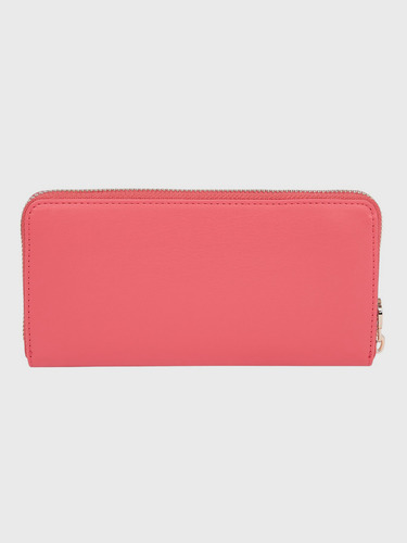 Billetera Distinct Con Cierre Rosado Tommy Hilfiger