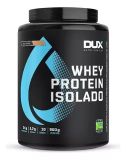 Whey Protein Dux Isolado 900g Pote - Doce De Leite