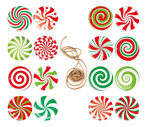 Adornos Navideños, Etiquetas Colgantes, Decoraciones Para Fi