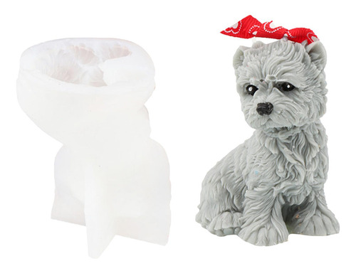 Moldes De Silicona Para Cachorros En 3d Molde De Resina Para