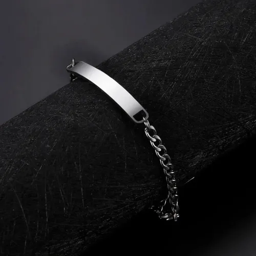 Pulsera Esclava Acero Inoxidable Unisex