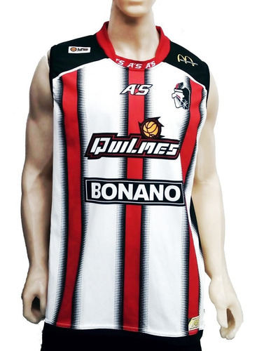 Camiseta Basquet Quilmes Mar Del Plata A's Atlantic Sport's