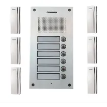 Comprar Portero Electrico Commax 6 Departamentos Timbres Y Cerradura