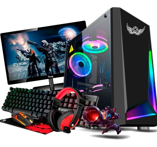 Computador Gamer Completo Amd A8 7600 16gb R7 2gb + Jogos