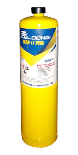 Bombona Para Soldar Mapp-pro 400g Iceloong