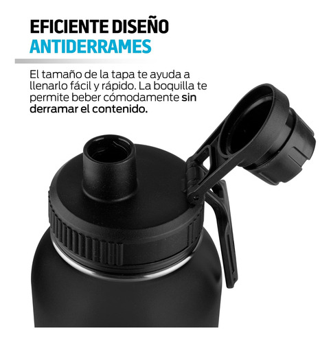 Botella Termo Acero Inoxidable Con Aislamiento De Doble Capa