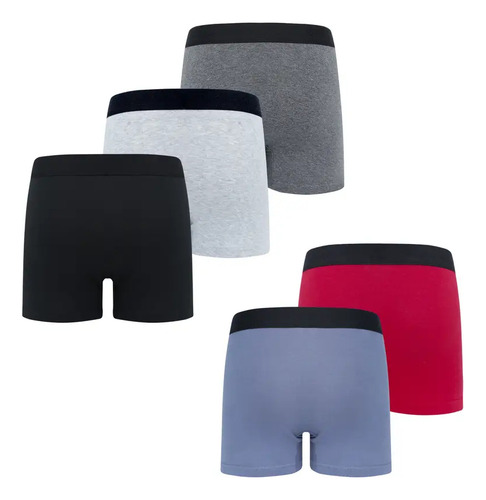 5pcs Bóxers Niño Algodón Cómodo - Varios Colores