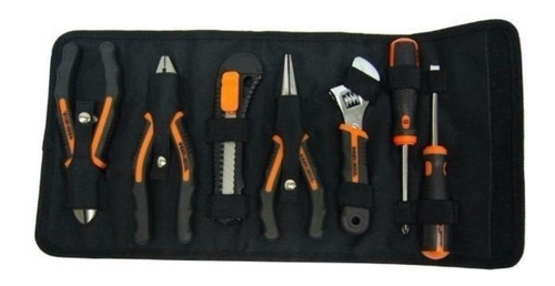 Juego Set Herramientas Black Decker 7 Pz Cartuchera Hdt51911
