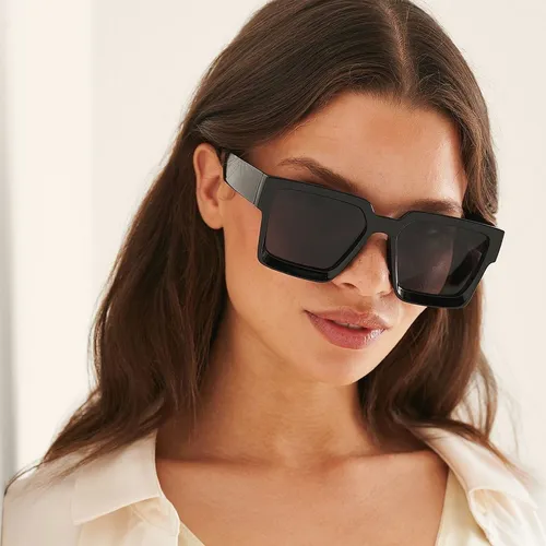 Anteojos De Sol Mujer Hombre Cuadrados Lentes Moda Grandes