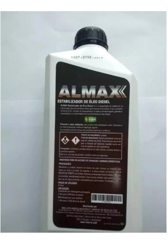 Imagem 2 de 3 de Aditivo Estabilizador Óleo Diesel Almax Amarok Ranger S10