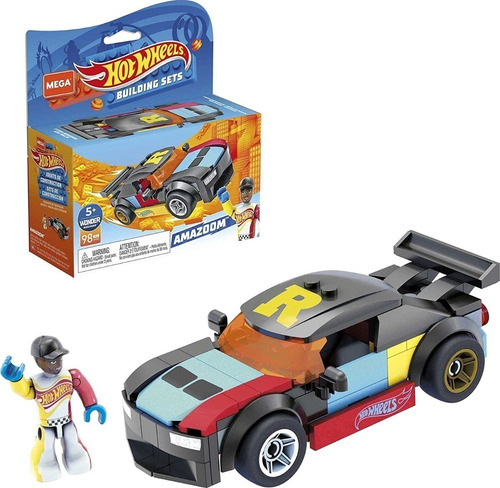 Sets Carro Armable Hot Wheels Mega Construx Building Amazoom