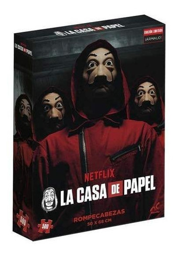 Rompecabezas Coleccionable La Casa De Papel-v-500 Pzs