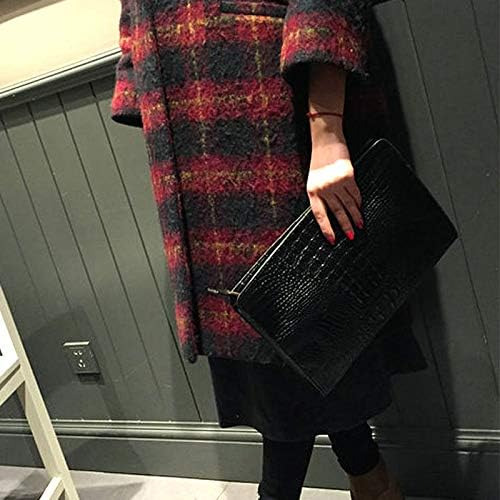 Clara Bolso De Mano Con Patrón De Cocodrilo Bolso De Mano De