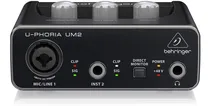 Comprar Interfaz Audio Behringer Um2 1xlr\u002F 1trs Grabacion Homestudio