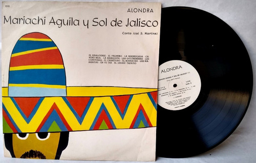 Mariachi Aguila Y Sol De Jalisco Jose S. Martinez Vinilo Lp