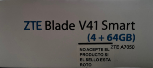 Zte Blade V41 Smart 64gb 4gb Ram Color Azul Claro
