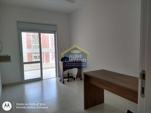 Imagem 28 de 30 de Apartamento Maravilhoso 3 Dorms , Frente Mar,mobiliado, Forte.. - Vant5092