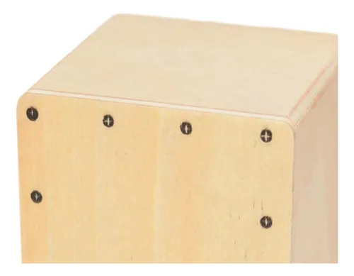 Caja De Percusión De Viaje, Tambor De Mano Compacto, Madera