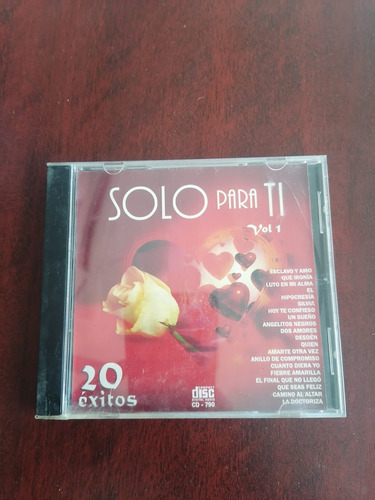 Cd Solo Para Ti Vol. 1 Grandes Exitos Originales 