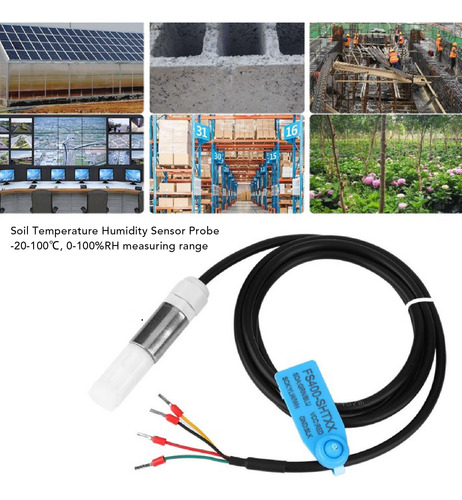 Sensor De Temperatura Do Solo, Umidade, Temperatura Digital
