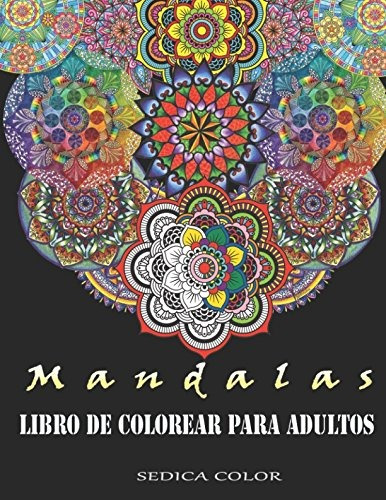 Libro : Mandalas Para Colorear Adultos: Libro De Colorear...
