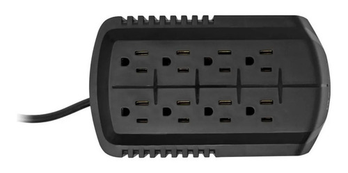 Imagen 3 de 3 de Regulador de voltaje Koblenz Gold ER-2250 2250VA entrada y salida de 120V negro