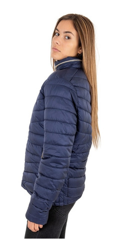 Imagen 5 de 6 de Campera Mujer Inflable Capucha Desmontable Talle Especial